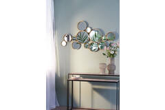 Light & Living Spiegel 127x3 5x64 5 Cm CIELO Cirkels Goud