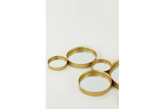 Light & Living Spiegel 127x3 5x64 5 Cm CIELO Cirkels Goud