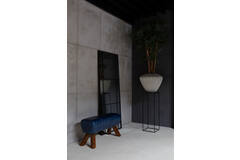 Light & Living Spiegel 77x3x183 Cm RINCON Helder Glas+mat Zwart