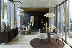 Light & Living Spiegel 77x3x183 Cm RINCON Helder Glas+mat Zwart