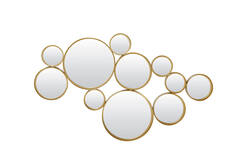 Light & Living Spiegel 99x3 5x57 5 Cm CIELO Cirkels Goud