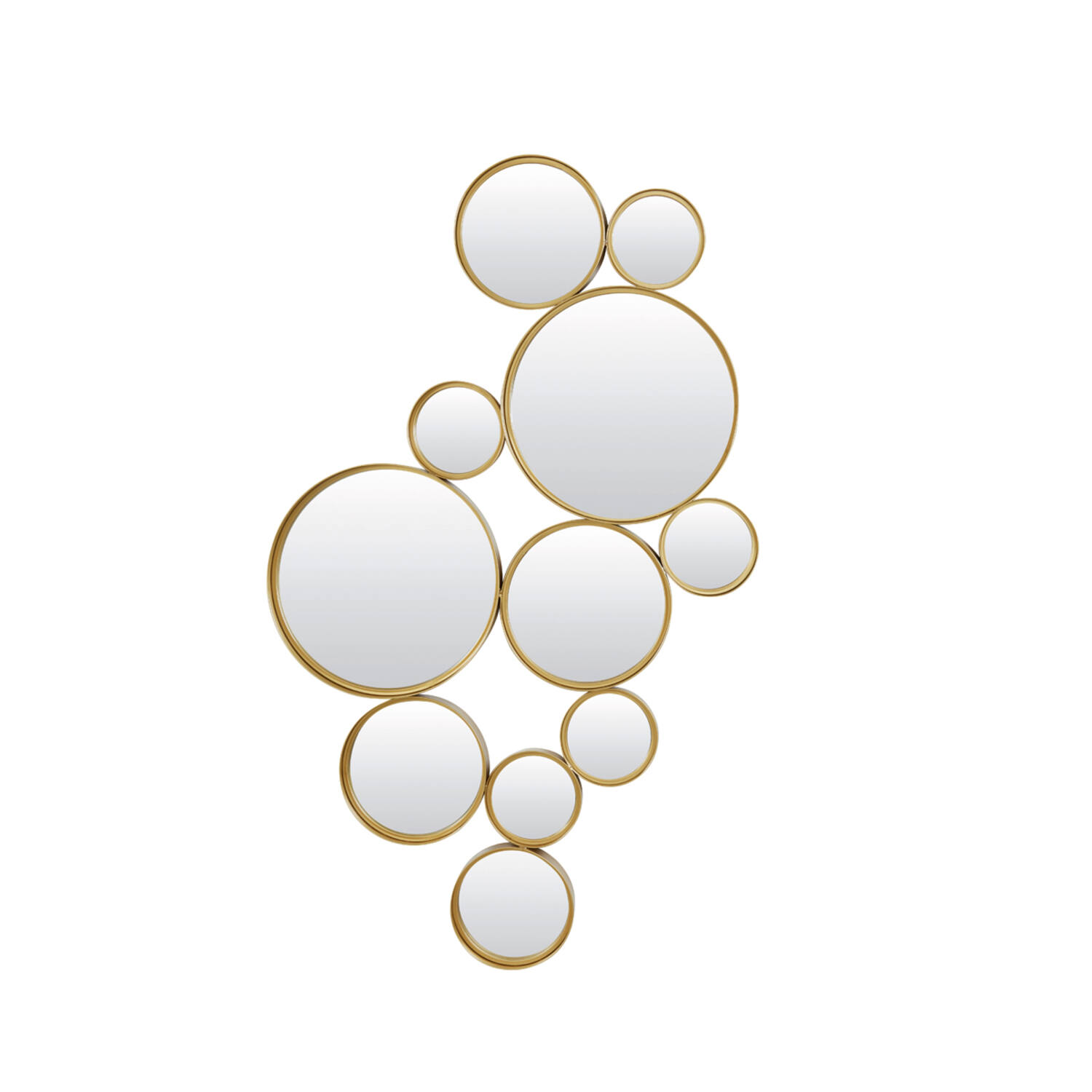 Light & Living Spiegel 99x3 5x57 5 Cm CIELO Cirkels Goud