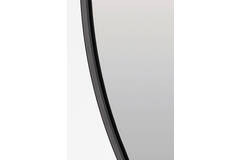 Light & Living Spiegel Ø40 Cm ESPEJO Helder Glas+zwart