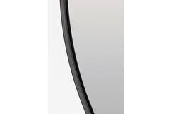 Light & Living Spiegel Ø50 Cm ESPEJO Helder Glas+zwart