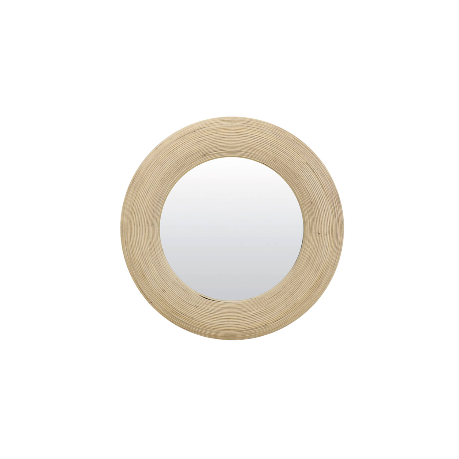 light & living Spiegel Ø71x4 5 cm PIEDRE rotan naturel
