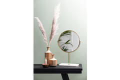 Light & Living Spiegel Op Voet 24x9x40 5 Cm RIESCO Marmer Wit-goud