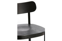 Light & Living Stoel 59 5x59 5x77 Cm JABUGO Hout Zwart