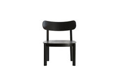 light & living Stoel 59 5x59 5x77 cm JABUGO hout zwart