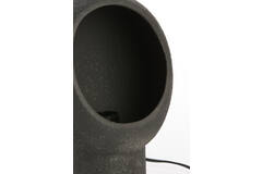 Light & Living Tafellamp 18 5x17x30 Cm MONK Keramiek Zwart