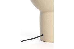 Light & Living Tafellamp 25x25x46 Cm MONK Keramiek Zand