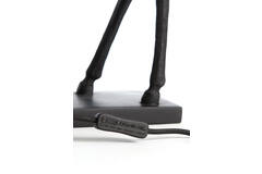 Light & Living Tafellamp 28x20x68 Cm GIRAFFE Zwart+crème