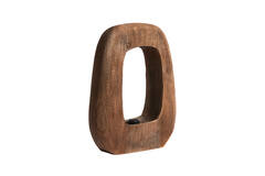 Light & Living Tafellamp 33x10x40 Cm KELAFO Hout Chocolade Bruin