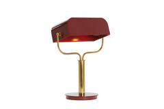 Light & Living Tafellamp 37x14x43 Cm AYER Glanzend Bordeaux+goud