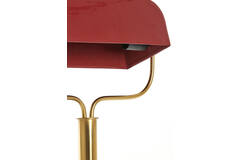 Light & Living Tafellamp 37x14x43 Cm AYER Glanzend Bordeaux+goud