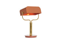 Light & Living Tafellamp 37x14x43 Cm AYER Glanzend Oranje+goud