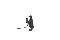 Light & Living Tafellamp E14 12x12x24 Cm PENGUIN Mat Zwart
