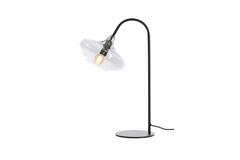 Light & Living Tafellamp E14 31x22x50 Cm SOLNA Mat Zwart+smoke Glas