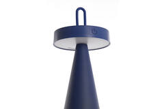 Light & Living Tafellamp LED Ø13x28 5 Cm ANKENTA Kobalt Blauw