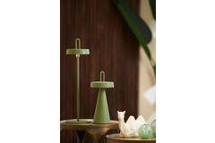 Light & Living Tafellamp LED Ø13x28 5 Cm ANKENTA Olijf Groen