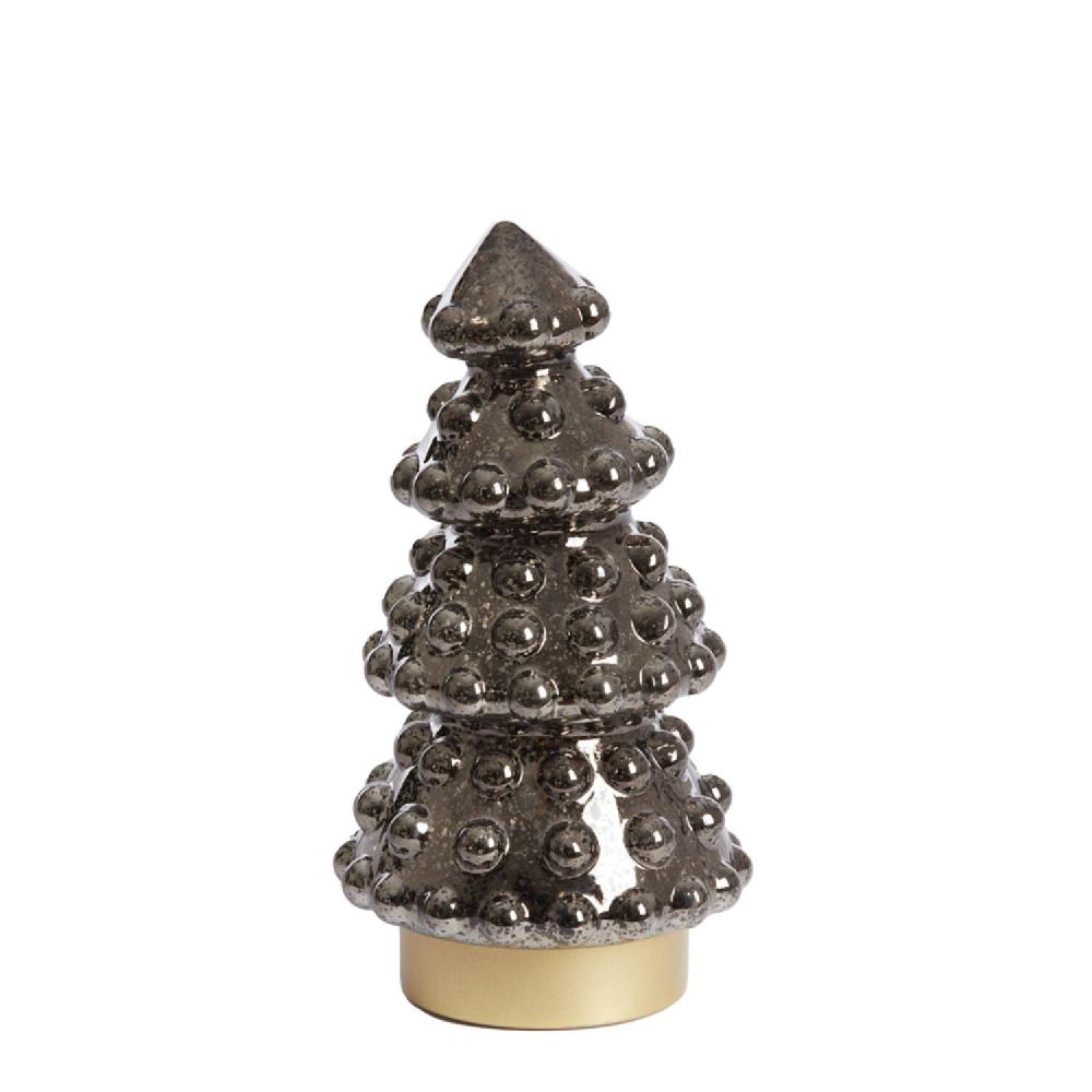 Light & Living Tafellamp LED Ø15x28 5 Cm TREE Metallic Grijs+goud