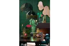 light & living Tafellamp LED Ø15x28 5 cm TREE olie olijf groen+goud