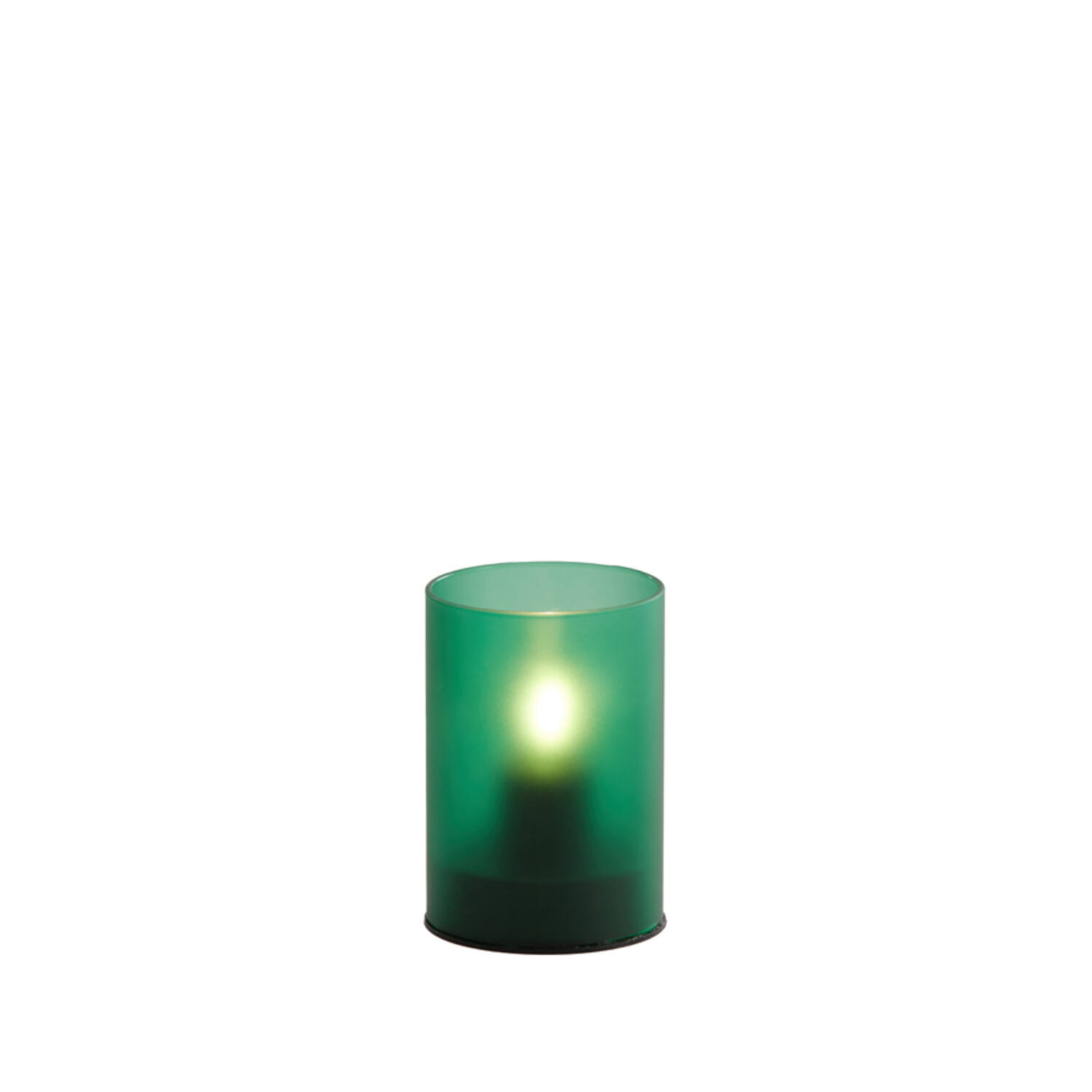Light & Living Tafellamp LED Ø7x10 Cm VAZOLLA Glas Mat Donker Groen