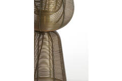 Light & Living Tafellamp Ø18x42 Cm ABOSO Antiek Brons