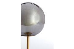 Light & Living Tafellamp Ø20x43 Cm MEDINA Glas Smoke+goud