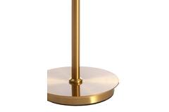 Light & Living Tafellamp Ø20x43 Cm MEDINA Glas Smoke+goud