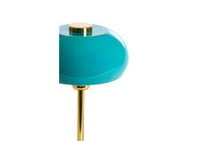 Light & Living Tafellamp Ø22x34 Cm SURIN Glans Blauw+goud