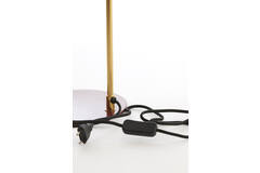 Light & Living Tafellamp Ø22x47 Cm MALEKA Glanzend Bordeaux+goud