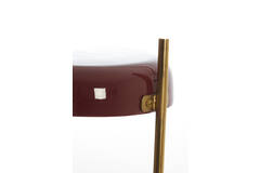 Light & Living Tafellamp Ø22x47 Cm MALEKA Glanzend Bordeaux+goud