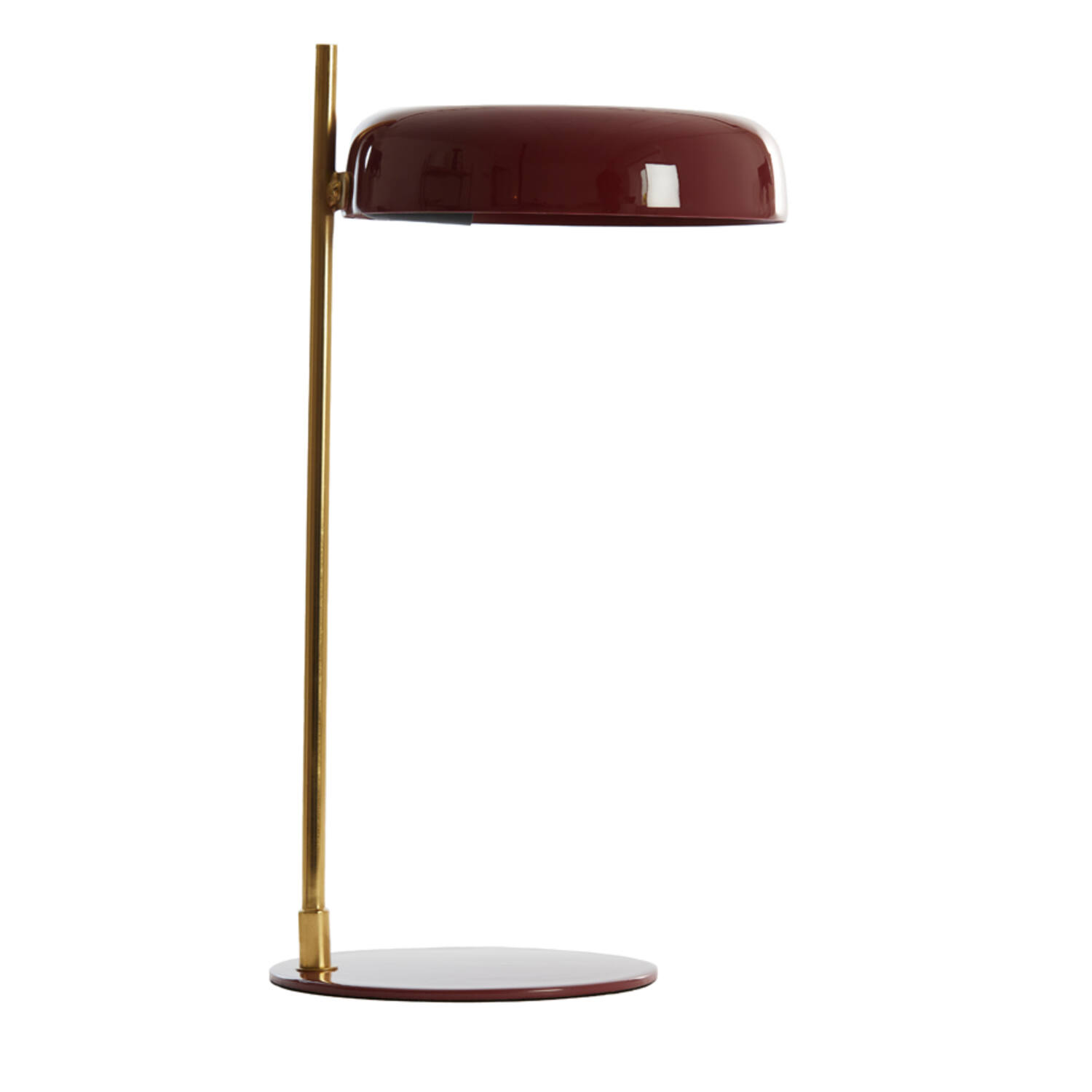 light & living Tafellamp Ø22x47 cm MALEKA glanzend bordeaux+goud