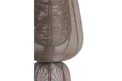Light & Living Tafellamp Ø24x54 Cm ABOSO Donker Bruin