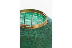 Light & Living Tafellamp Ø25x26 Cm CETARA Kralen Donker Groen+brons