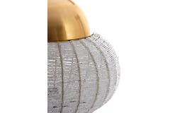 Light & Living Tafellamp Ø25x26 Cm CETARA Kralen Zilver+brons