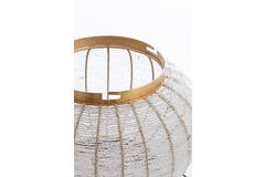 Light & Living Tafellamp Ø25x26 Cm CETARA Kralen Zilver+brons