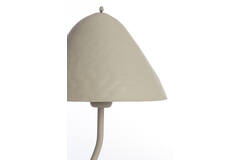 Light & Living Tafellamp Ø25x67 Cm ELIMO Mat Licht Grijs