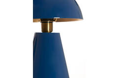 Light & Living Tafellamp Ø26x41 Cm SURRINA Glans Kobalt Blauw
