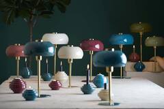 Light & Living Tafellamp Ø26x47 Cm SURIN Glans Emerald+goud