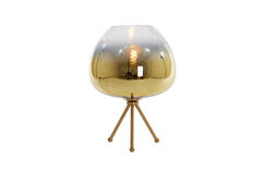 Light & Living Tafellamp Ø30x43 Cm MAYSON Glas Goud-helder+goud