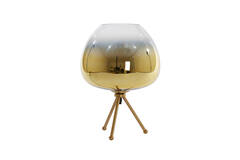 Light & Living Tafellamp Ø30x43 Cm MAYSON Glas Goud-helder+goud