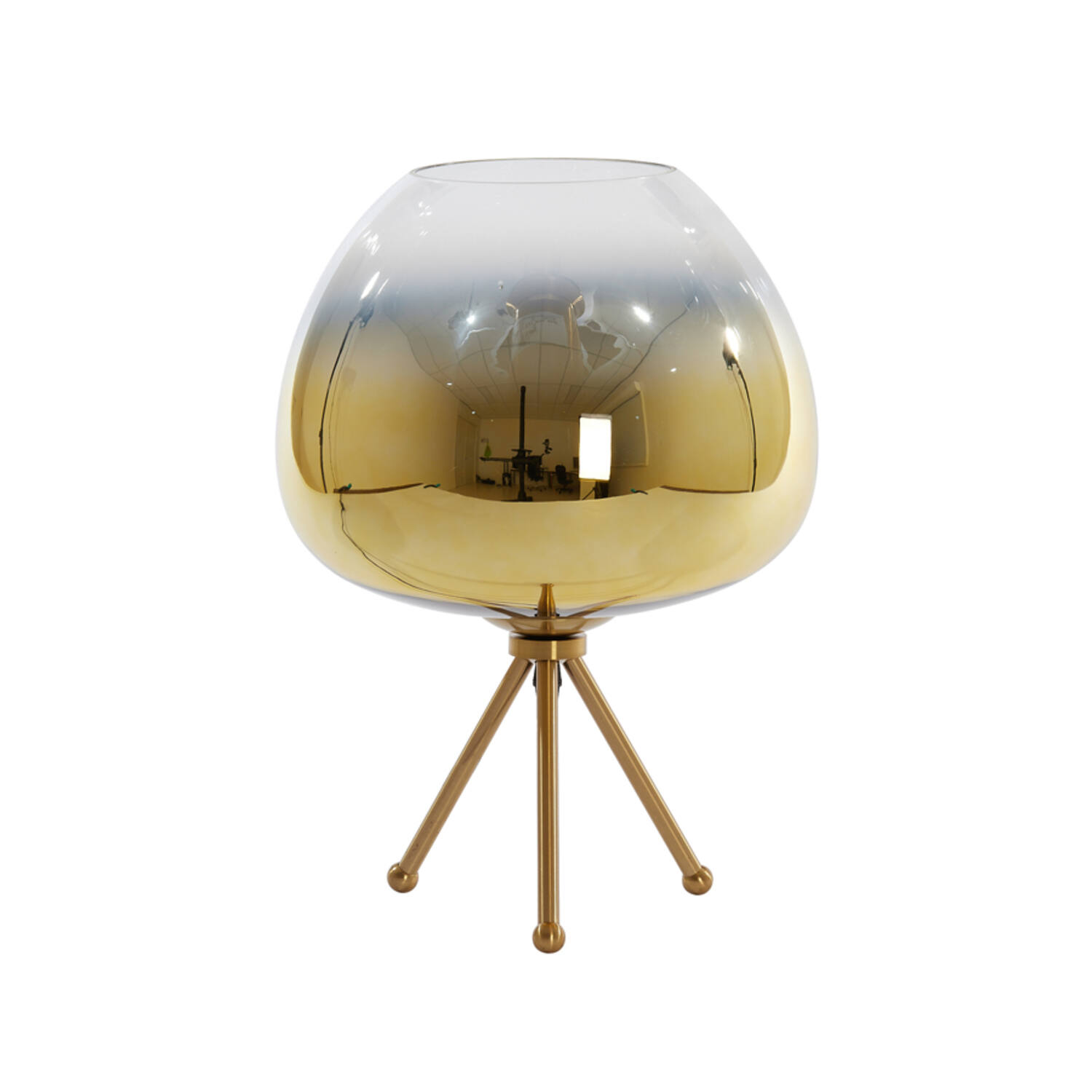 light & living Tafellamp Ø30x43 cm MAYSON glas goud-helder+goud