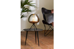 Light & Living Tafellamp Ø30x43 Cm MAYSON Smoke Glas-mat Zwart