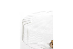 Light & Living Tafellamp Ø30x45 Cm PLEAT Glas Helder+goud