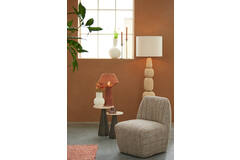 Light & Living Tafellamp Ø30x47 Cm FUGIA Jute Steenrood