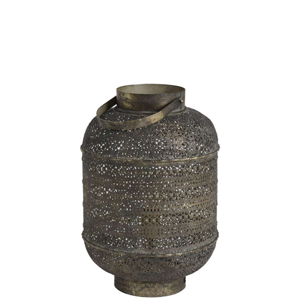 light & living Tafellamp Ø31x45 5 cm UDUPI bruin goud