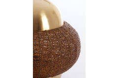 Light & Living Tafellamp Ø32x33 Cm CETARA Kralen Bruin+brons