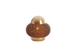 Light & Living Tafellamp Ø32x33 Cm CETARA Kralen Bruin+brons