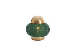 light & living Tafellamp Ø32x33 cm CETARA kralen donker groen+brons